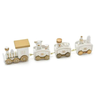 Christmas Ornament Christmas Wooden Train - More To Love
