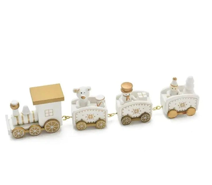 Christmas Ornament Christmas Wooden Train - More To Love