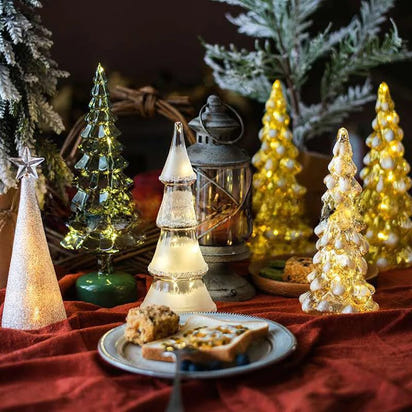 Christmas Tree Ornaments - Glass Holiday Decorations - More To Love