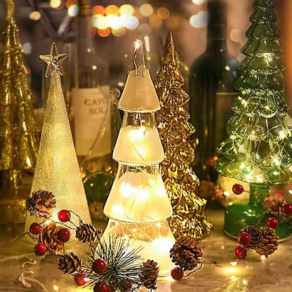 Christmas Tree Ornaments - Glass Holiday Decorations - More To Love