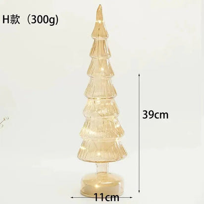 Christmas Tree Ornaments - Glass Holiday Decorations - More To Love