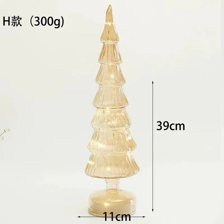 Christmas Tree Ornaments - Glass Holiday Decorations - More To Love