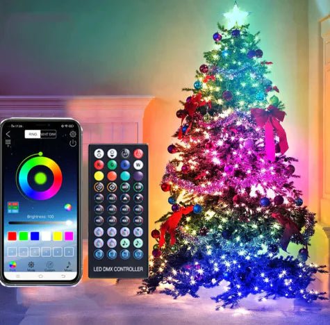 DIY Remote Control Christmas Tree Lights - More To Love